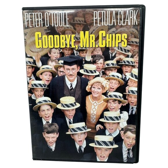 goodbye Mr Chips DVD Peter O'Toole Petula Clark rated G English 154 minutes WB R - Picture 1 of 3